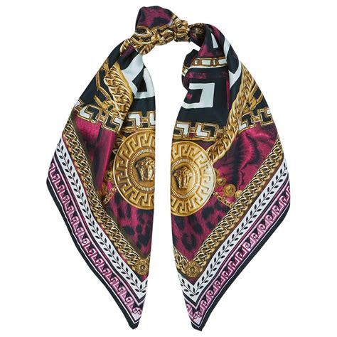 colorful fake versace scarf|versace scarf price.